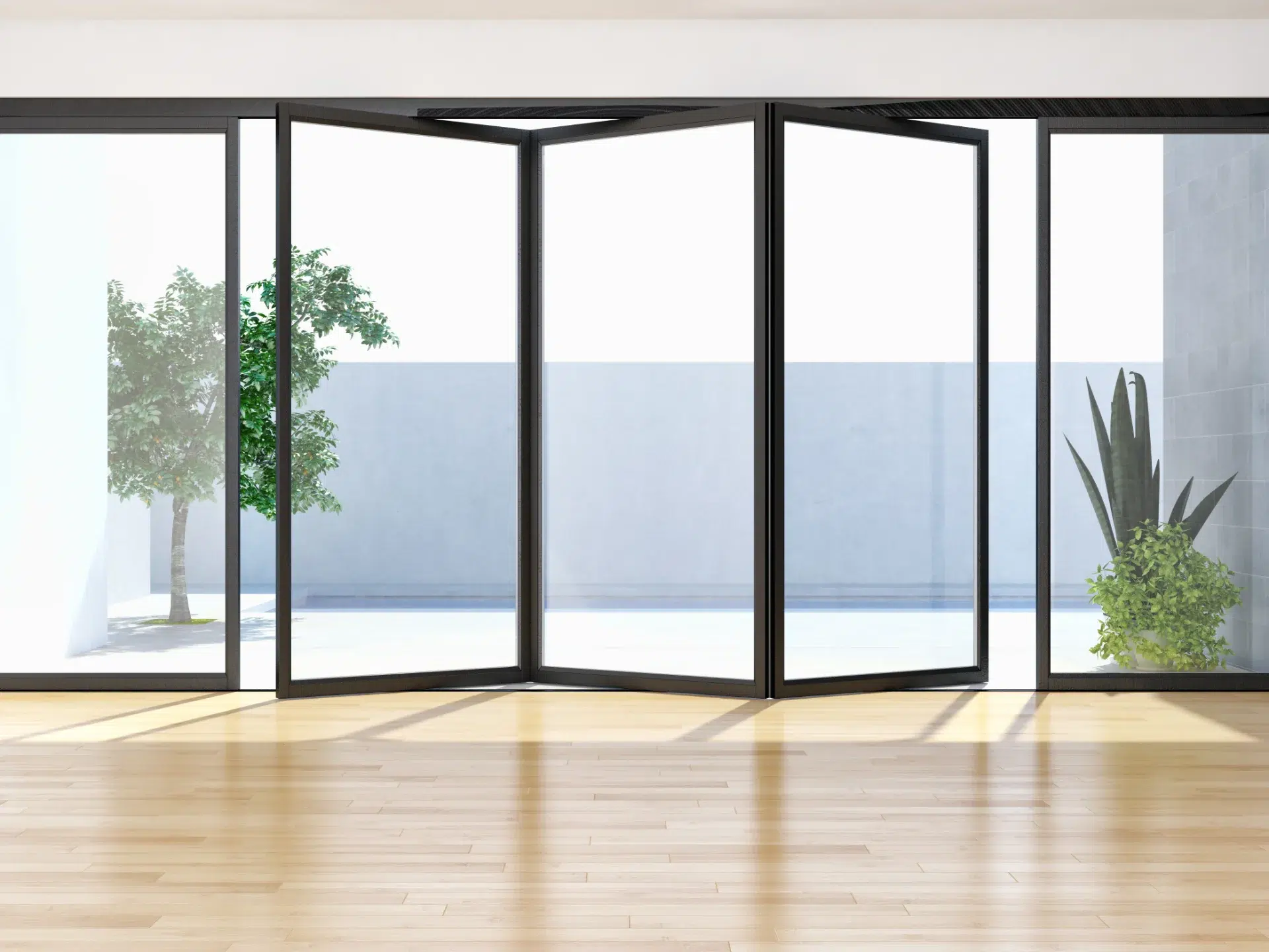 VLX 100 Bifold / Folding Door in Princeton, FL | Sightline Windows & Doors Princeton - detail 1