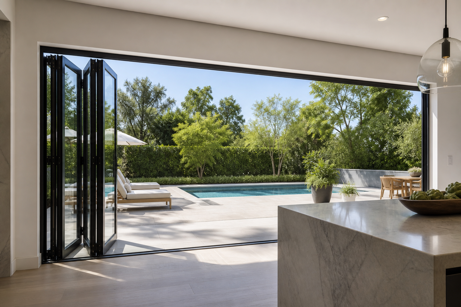VLX 100 Bifold / Folding Door in Princeton, FL | Sightline Windows & Doors Princeton - detail 4